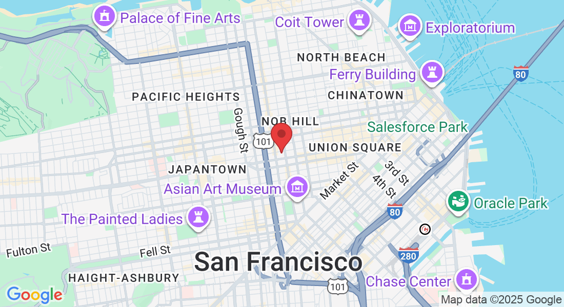 1031 Post St, San Francisco, CA 94109, USA
