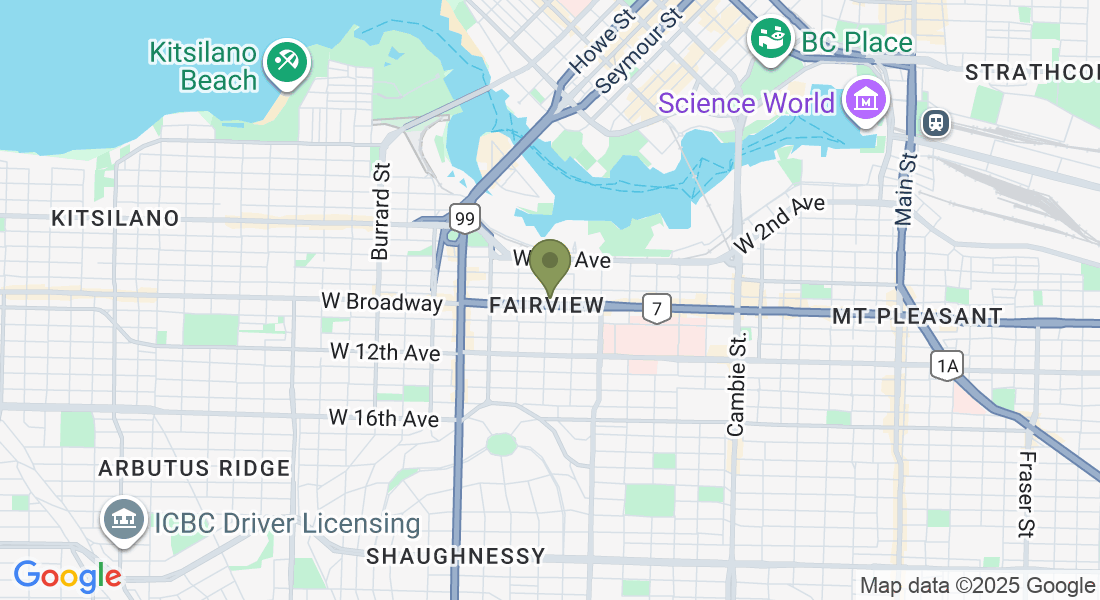 1195 W Broadway 3rd floor, Vancouver, BC V6H 3X5, Canadá