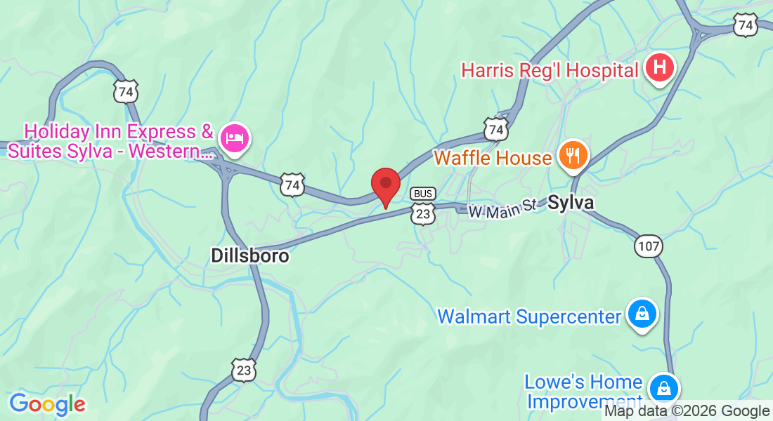 1262 W Main St, Sylva, NC 28779, USA