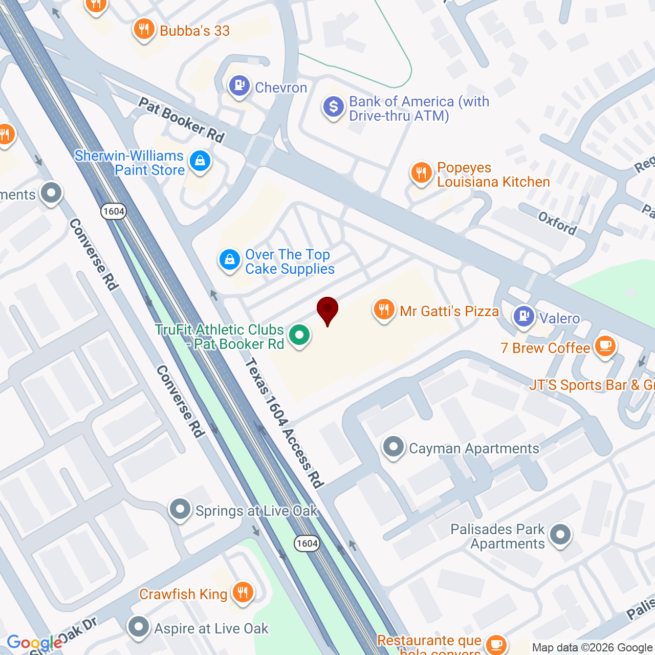 2921 Pat Booker Rd Suite 120, Universal City, TX 78148, USA