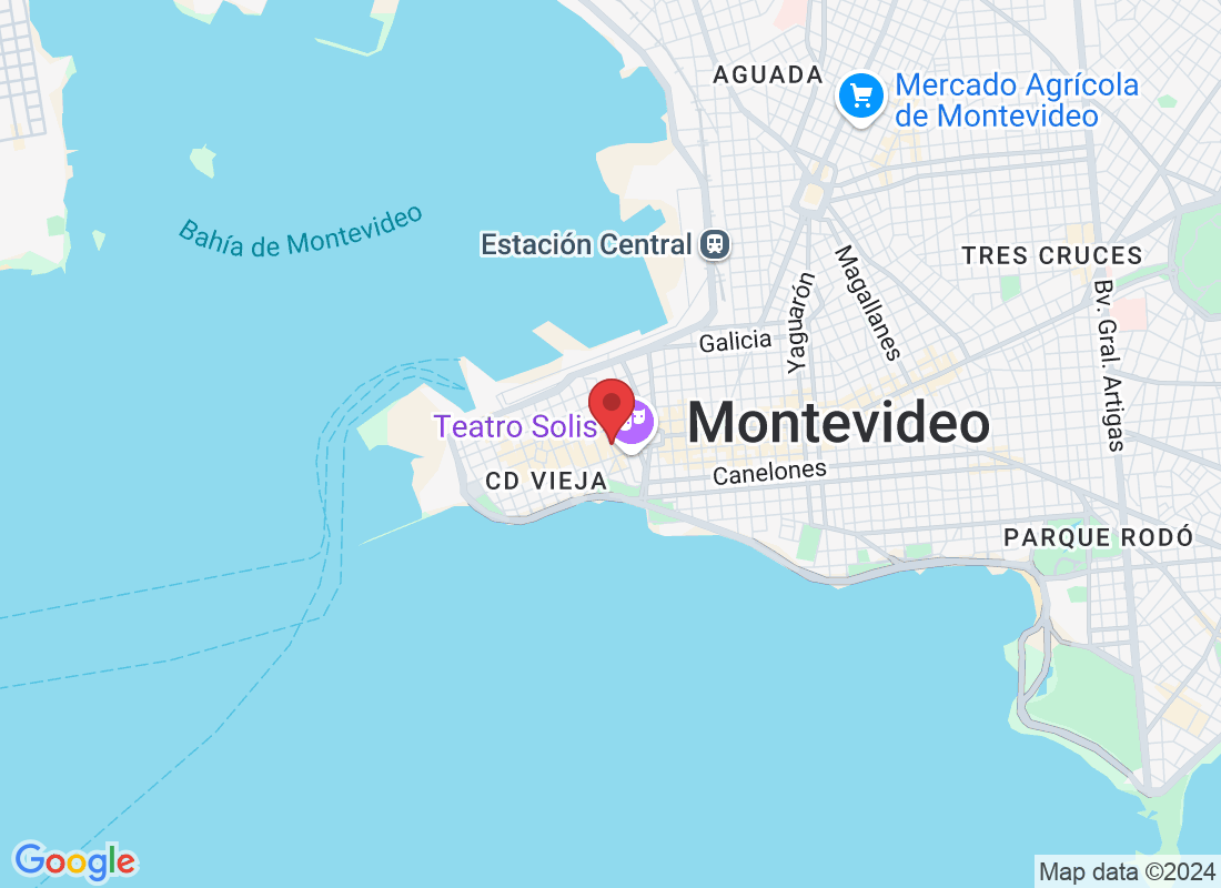3QVW+6W7, Juan Carlos Gómez, 11000 Montevideo, Departamento de Montevideo, Uruguay