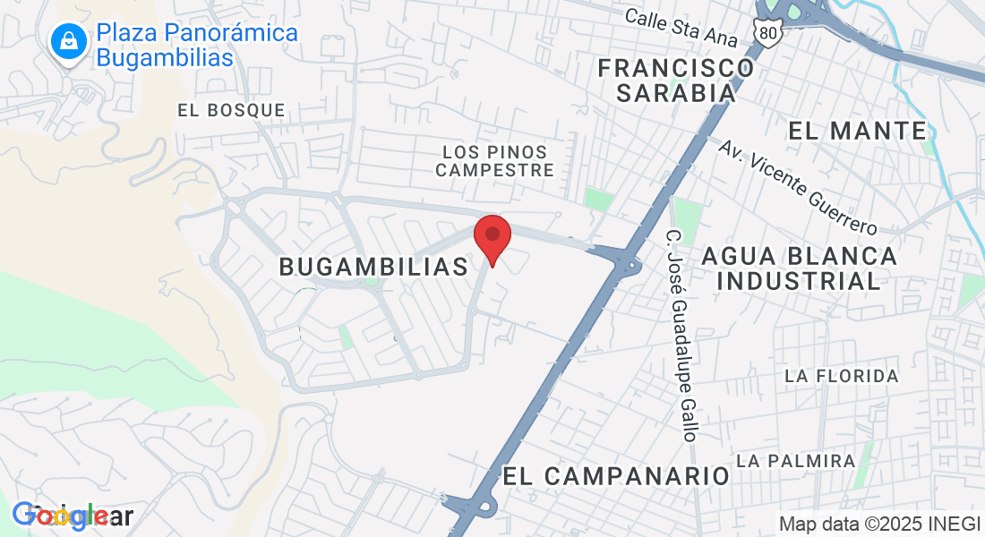 Cto. de las Flores Ote. 2081, Bugambilias, 45238 Zapopan, Jal., México