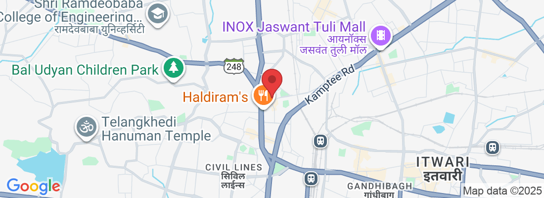 22 Utakarsh, Nirman Building, opposite Mangalwari Complex 1, Sadar, Nagpur, Maharashtra 440001, India