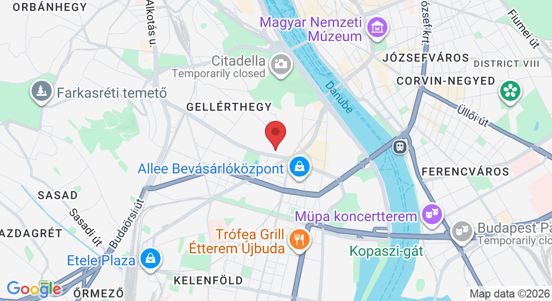 Budapest, Villányi út 5-7, 1114 Hungary