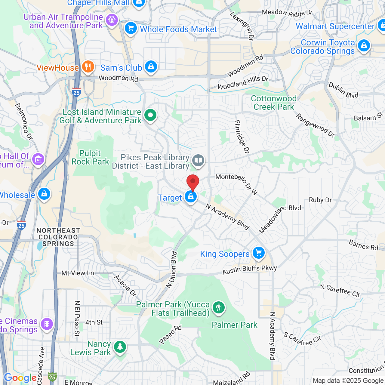 5350 Tomah Dr #1300, Colorado Springs, CO 80918, USA