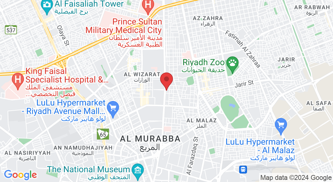 Al Mubarakiah Plaza, King Abdulaziz Street, Ad Dhubbat, Riyadh 11415, Saudi Arabia