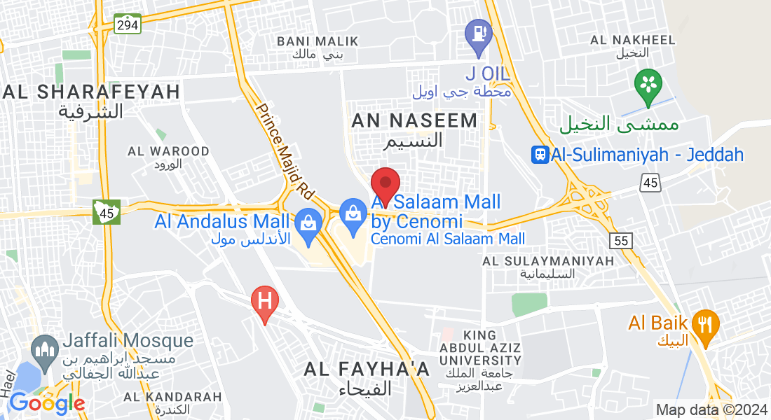 King Abdullah Road Al Naseem, District, جدة 23233, Saudi Arabia