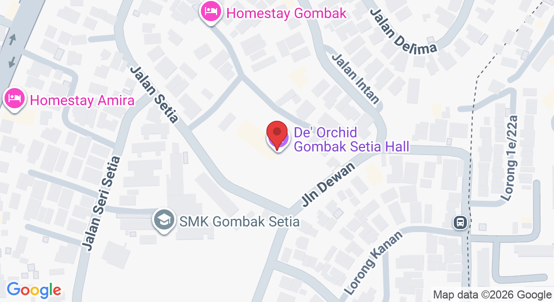 Jln Dewan, Gombak Setia, 53100 Kuala Lumpur, Wilayah Persekutuan Kuala Lumpur, Malaysia