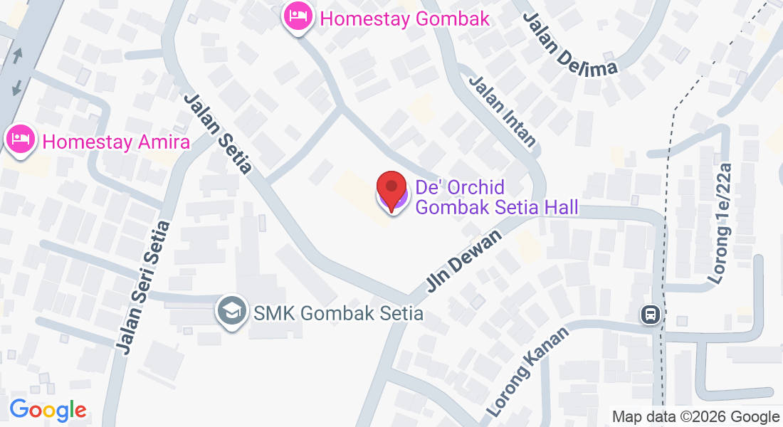 Jln Dewan, Gombak Setia, 53100 Kuala Lumpur, Wilayah Persekutuan Kuala Lumpur, Malaysia