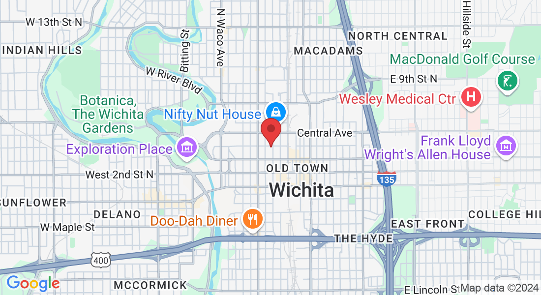 421 E 3rd St N, Wichita, KS 67202, USA
