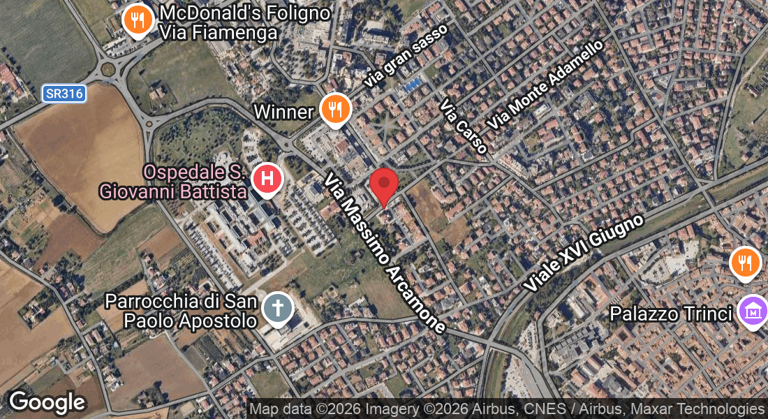 Via Francesco Innamorati, 51, 06034 Foligno PG, Italia