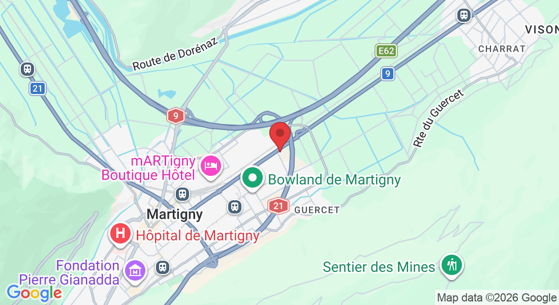 Rue des Sablons 15, 1920 Martigny, Switzerland