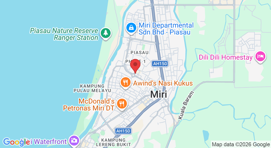 Lot 2562, 2nd Floor, Jalan Bulatan Park, Bulatan Commercial Centre, 98000 Miri, Sarawak, Malaysia
