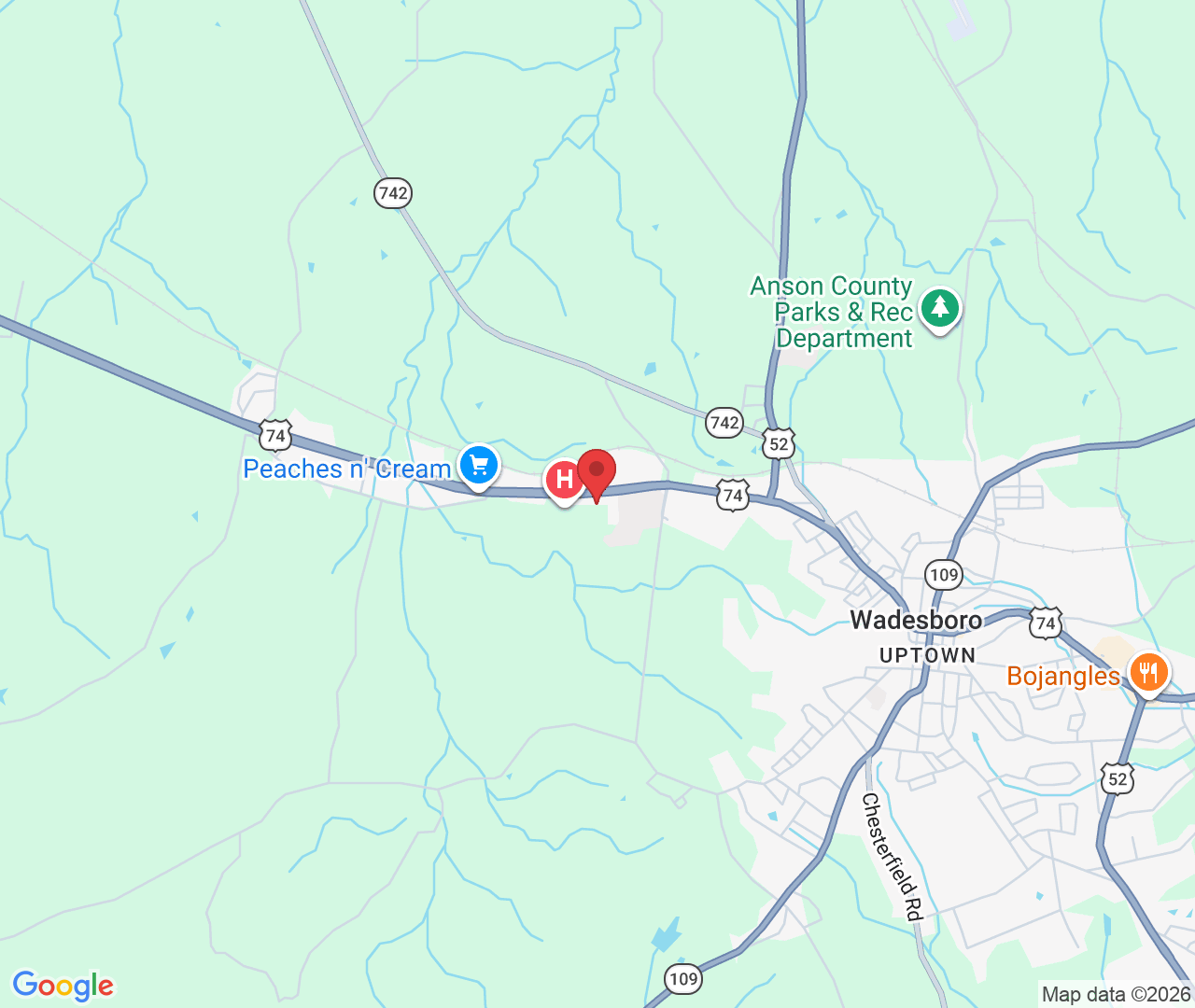 2169 US-74, Wadesboro, NC 28170, USA