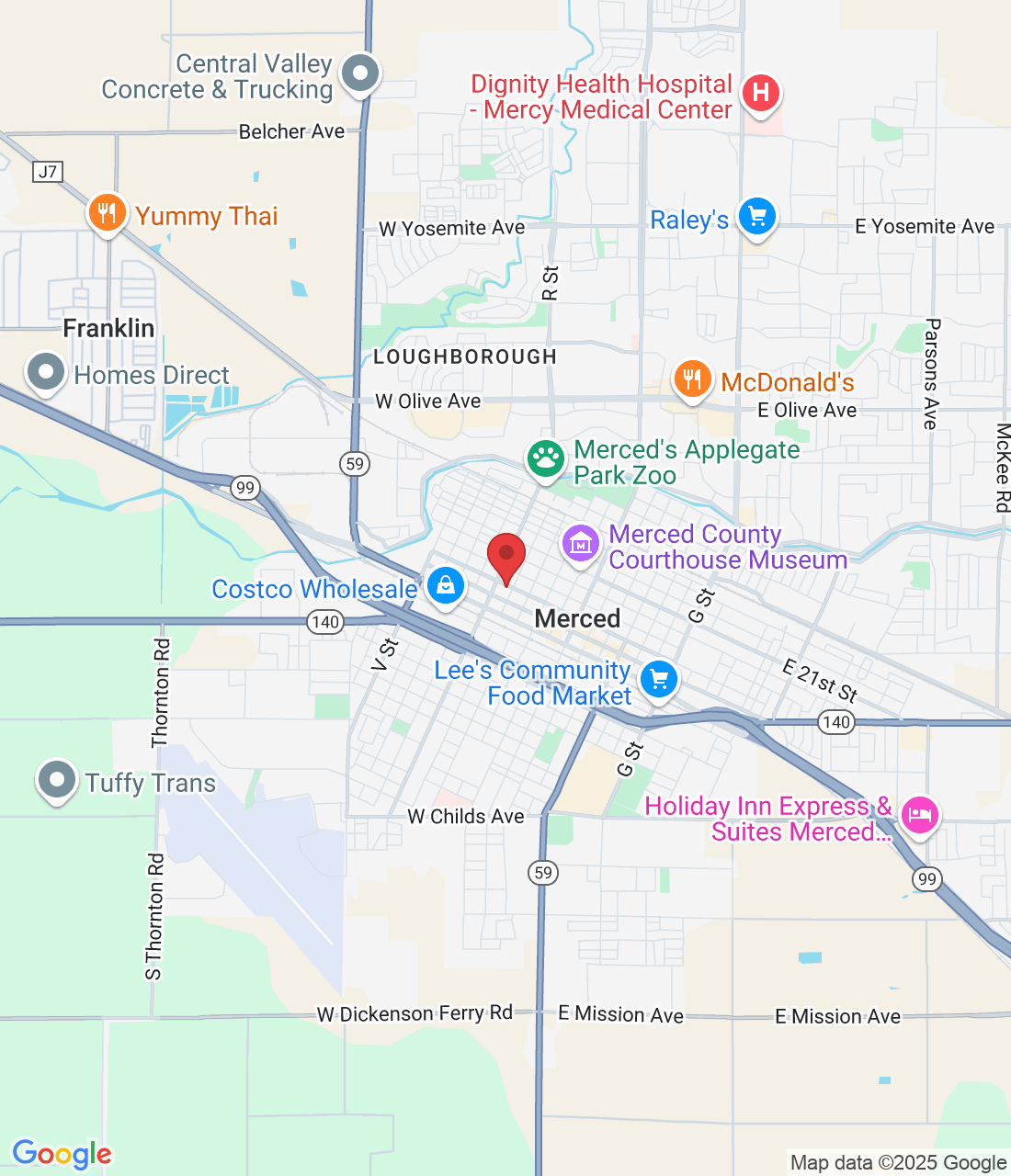 1022 W 18th St, Merced, CA 95340, USA