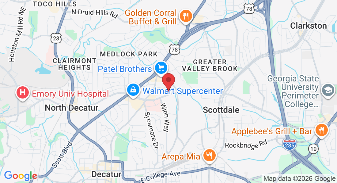 2786 N Decatur Rd ste 230, Decatur, GA 30033, USA