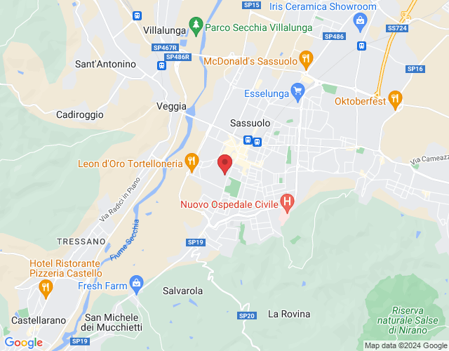 Via Felice Cavallotti, 140, 41049 Sassuolo MO, Italia