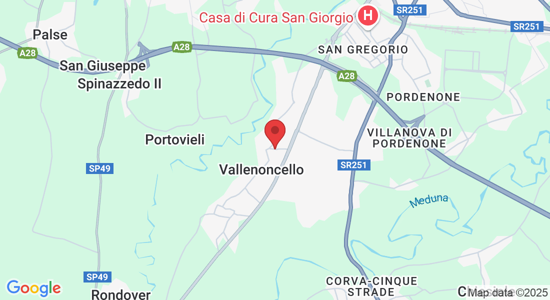 Via della Mula, 6, 33170 Vallenoncello PN, Italia
