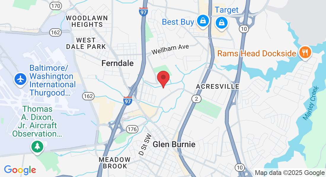 180 Penrod Ct ste d, Glen Burnie, MD 21061, USA