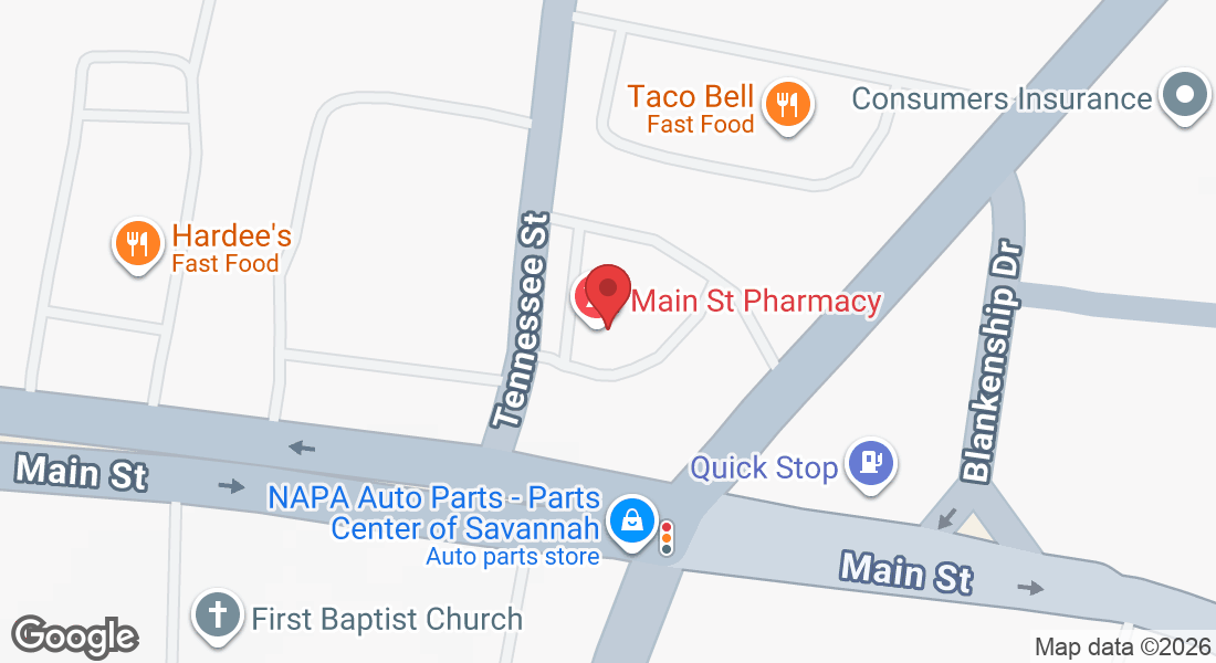 110 Main St, Savannah, TN 38372, USA