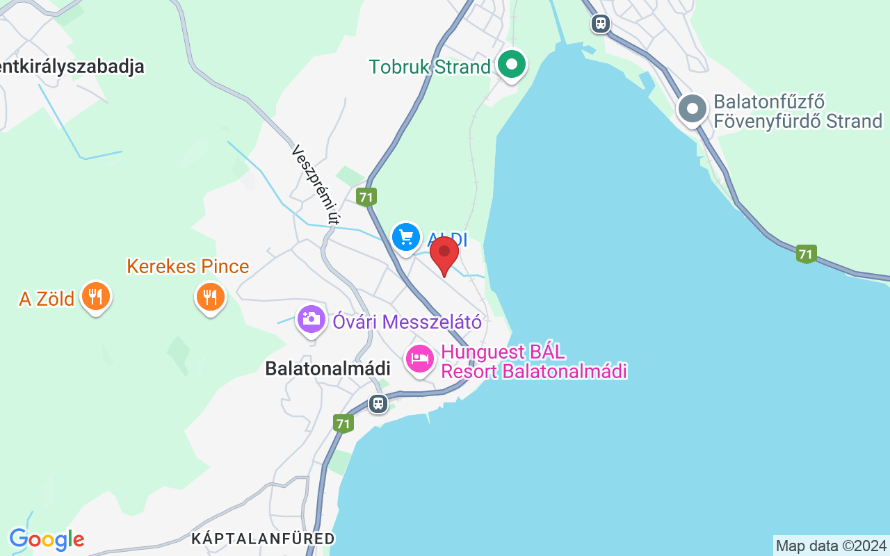 Balatonalmádi, Rákóczi Ferenc u. 37, 8220 Magyarország