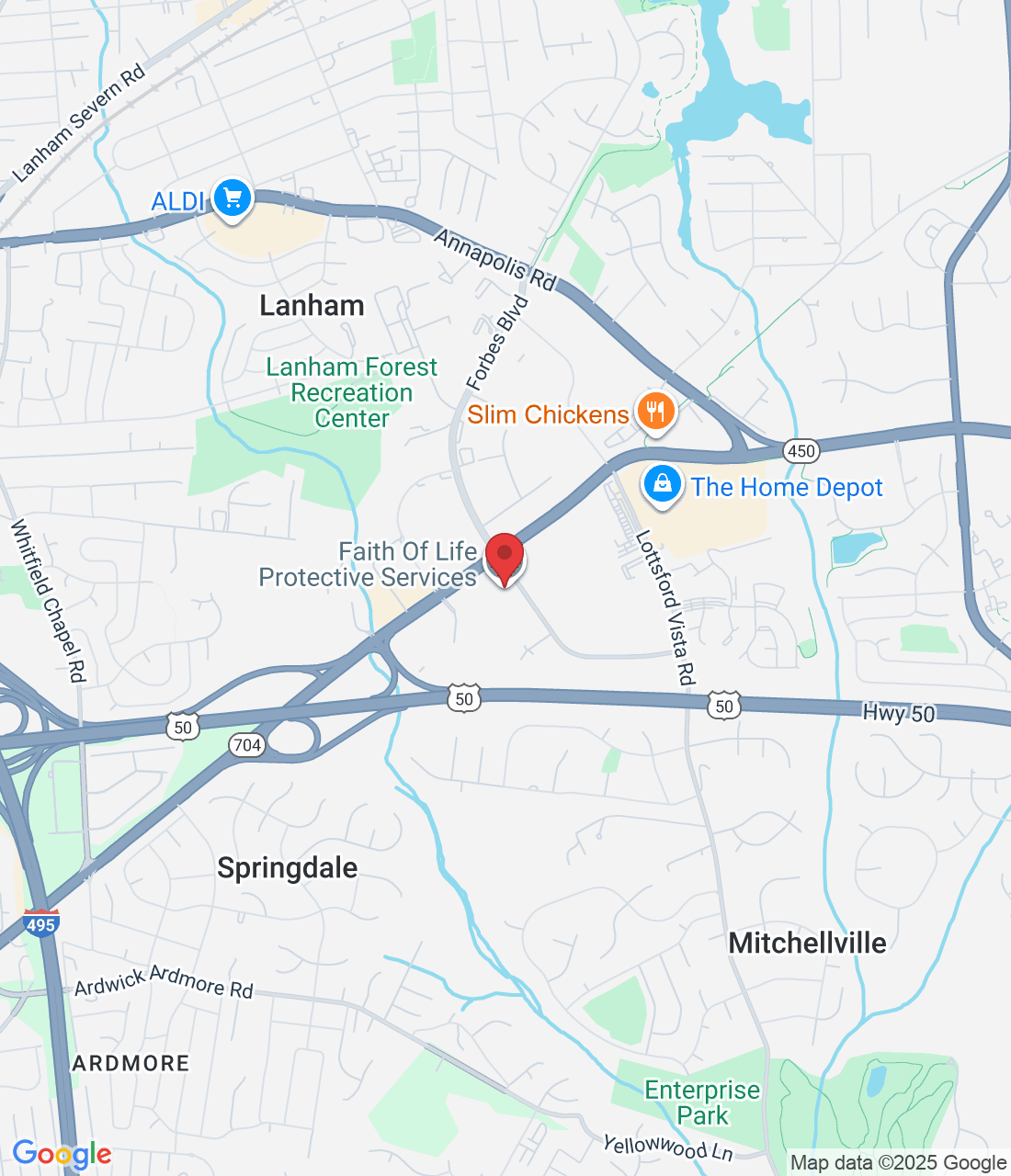 4500 Forbes Blvd, Glenarden, MD 20706, USA