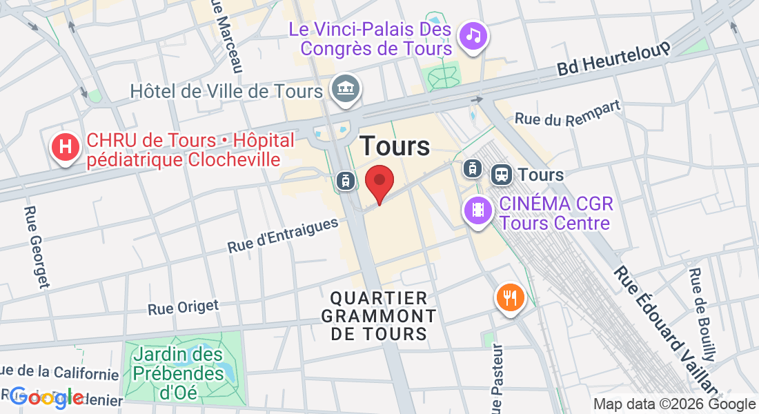 11 Rue Charles Gille, 37000 Tours, France