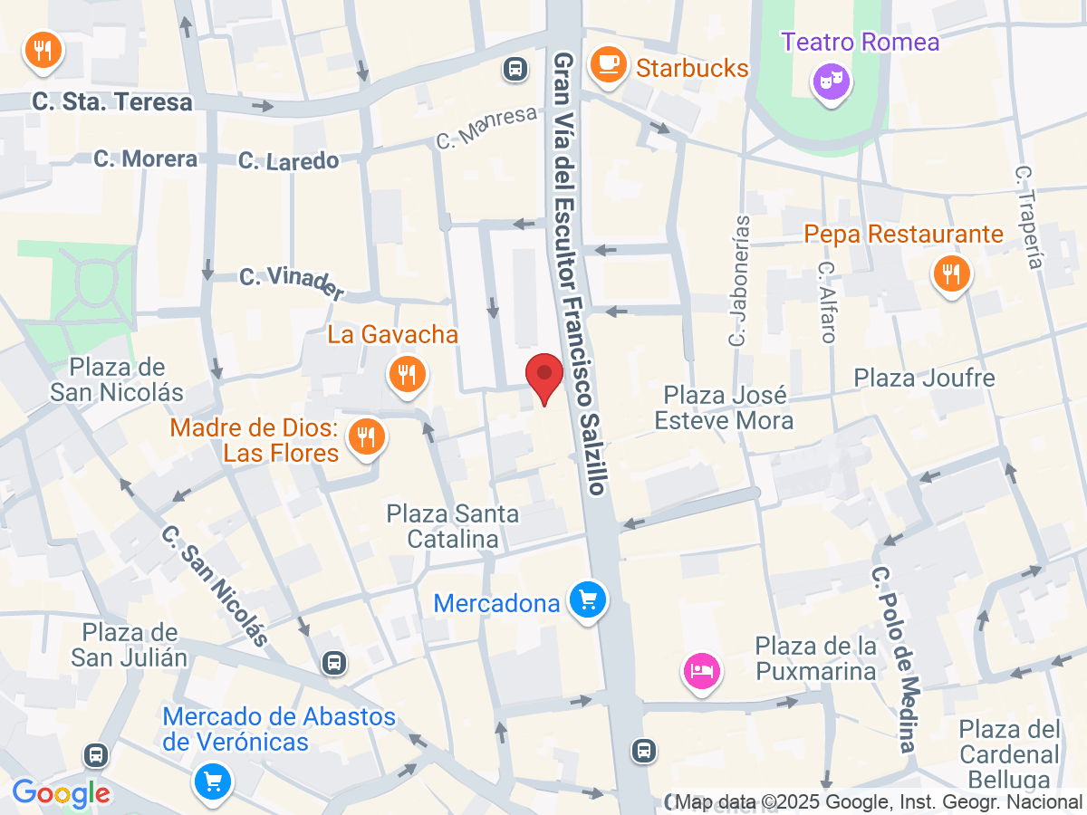 Gran Vía del Escultor Francisco Salzillo, 15, 30001 Murcia, España