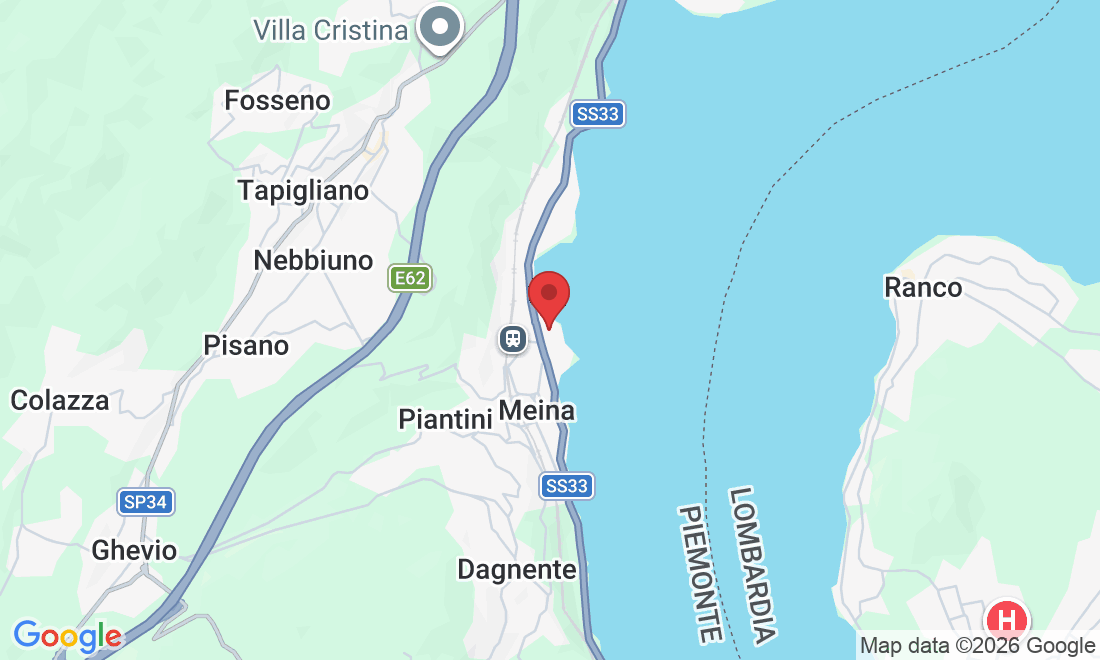 Via Sempione, 112, 28046 Meina NO, Italia