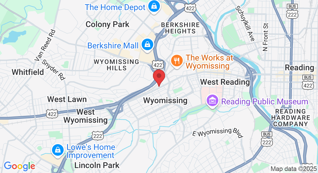1287 Penn Ave, Wyomissing, PA 19610, USA