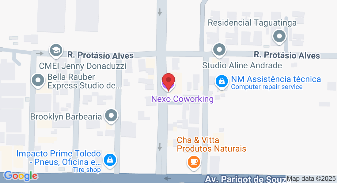 Edifício Junsoft - R. Celeste Muraro, 148 - 2º e 3º andar - Tocantins, Toledo - PR, 85903-342, Brazil