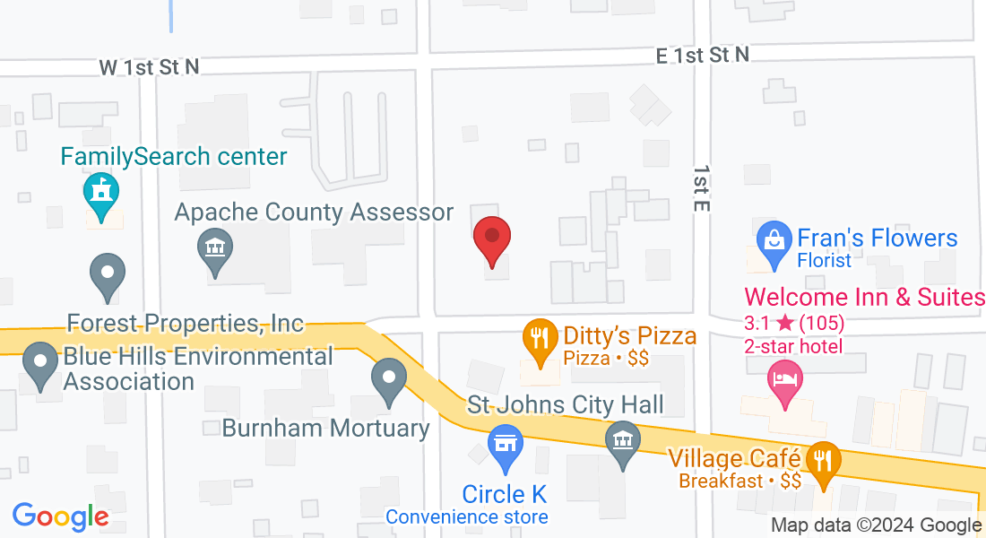 35 W Cleveland St, St Johns, AZ 85936, USA