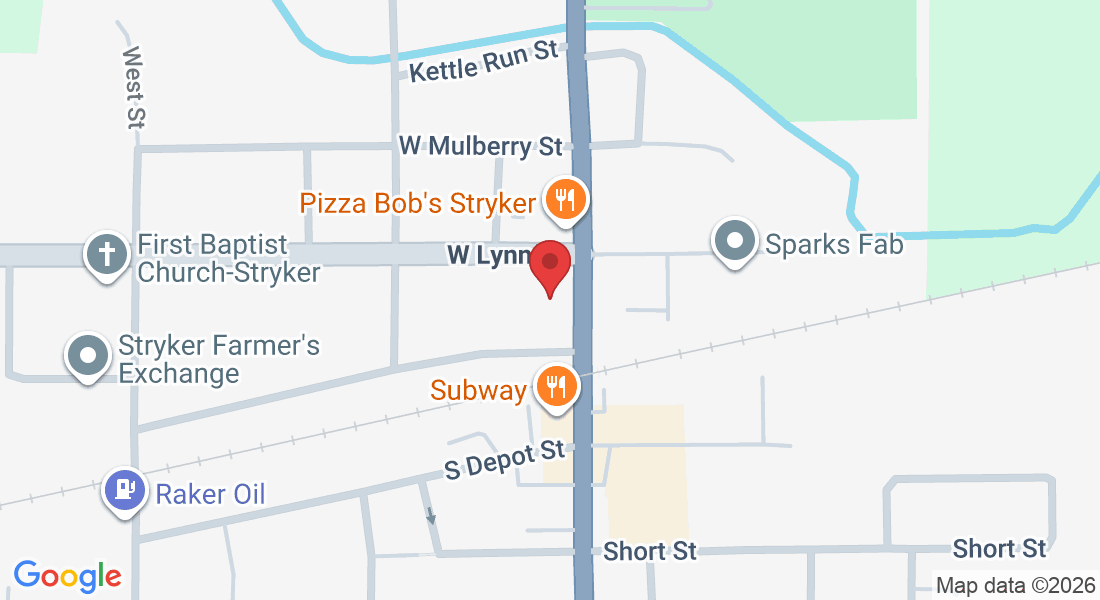 106 S Defiance St, Stryker, OH 43557, USA