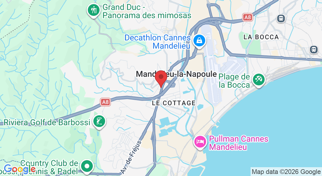 369 Av. de Cannes, 06210 Mandelieu-la-Napoule, France