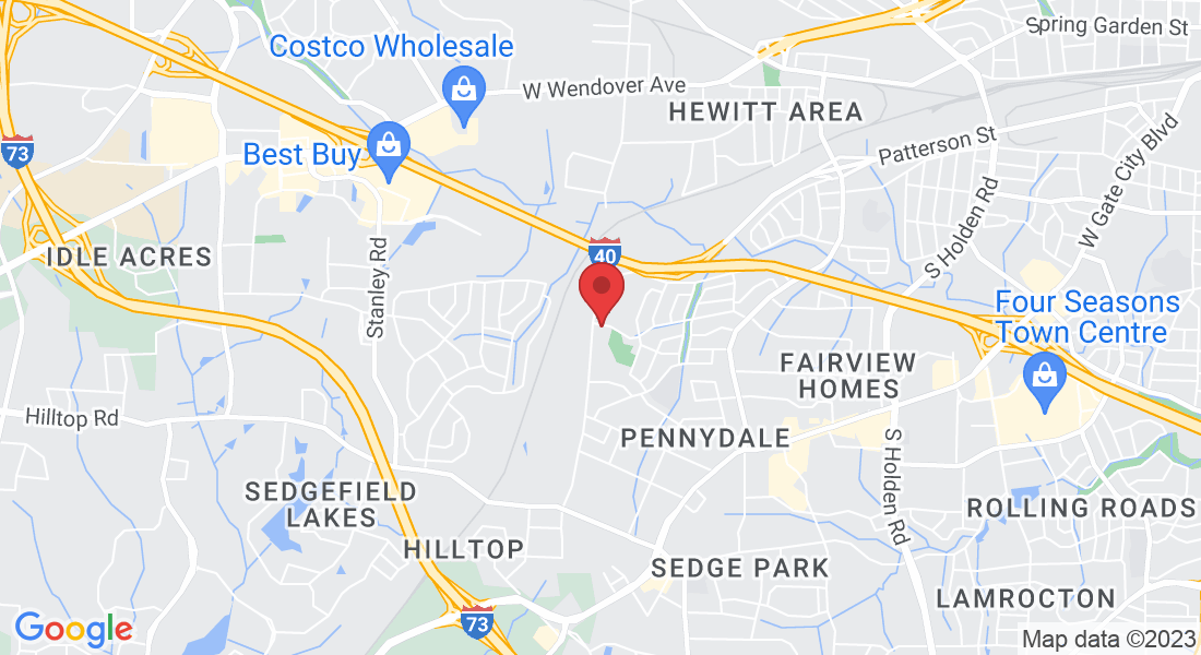 1803 Fairfax Rd, Greensboro, NC 27407, USA
