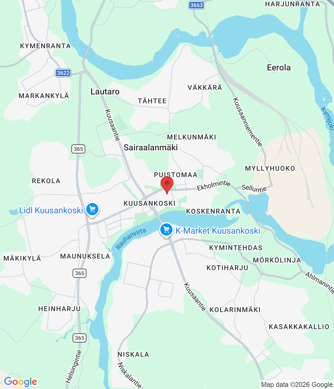 Kauppakatu 9, 45700 Kouvola, Suomi