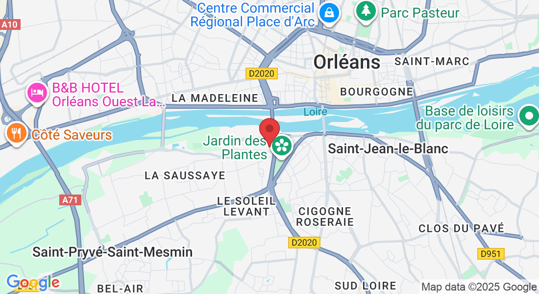 1 Av. du Champ de Mars, 45100 Orléans, France