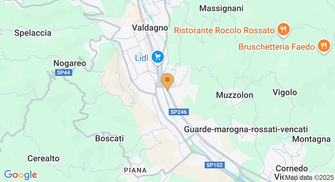 Via Monte Ortigara, 115b, 36073 Cornedo Vicentino VI, Italia