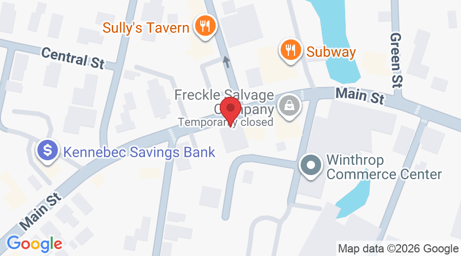 117 Main St ste a, Winthrop, ME 04364, USA