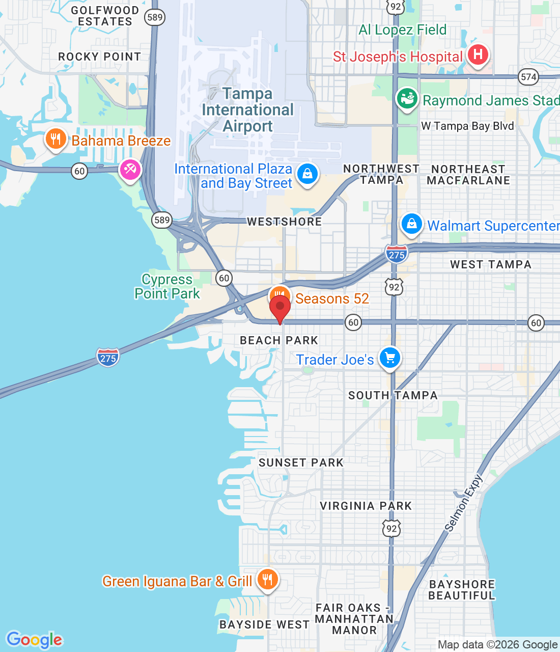 4830 W Kennedy Blvd, Tampa, FL 33609, USA