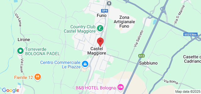 Via Gramsci, 205, 40013 Castel Maggiore BO, Italia
