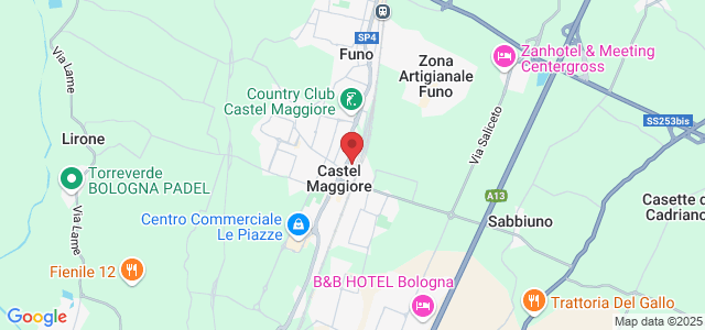 Via Gramsci, 205, 40013 Castel Maggiore BO, Italia