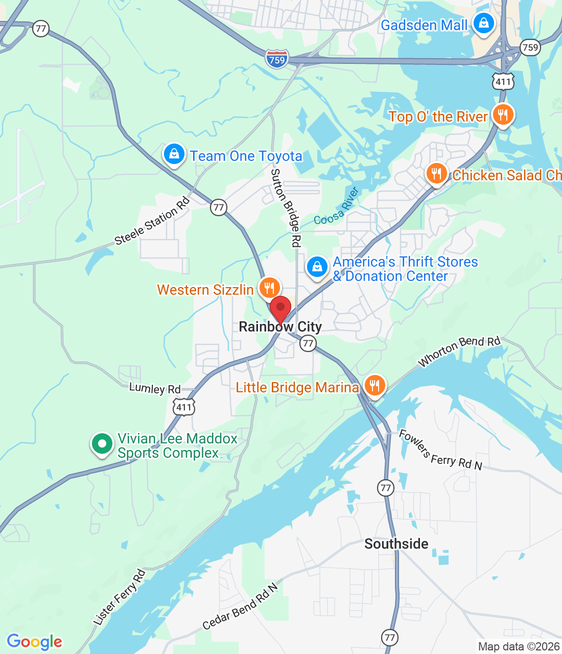 Rainbow City, AL 35906, USA