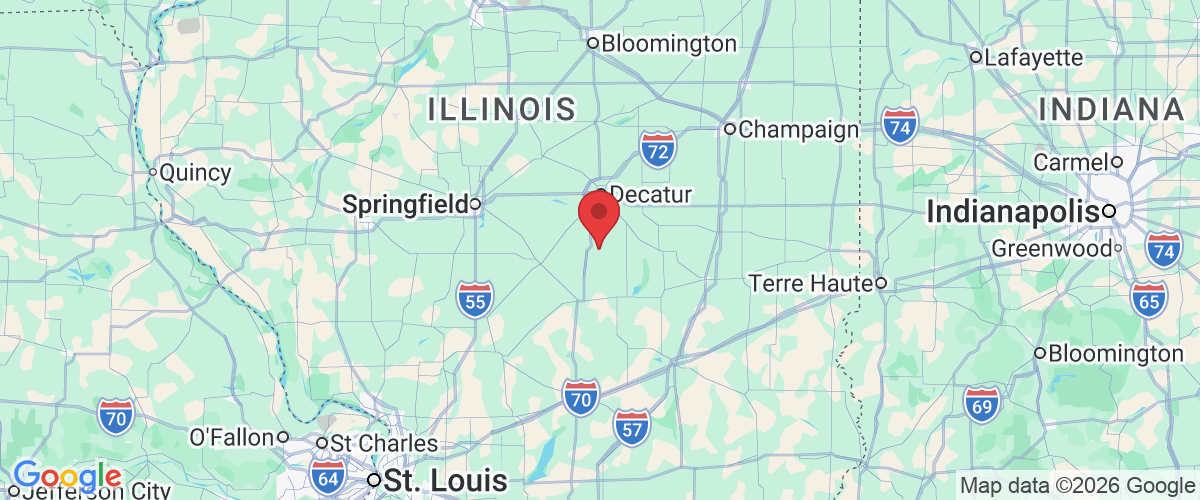 2667 N 1000 E Rd, Moweaqua, IL 62550, USA