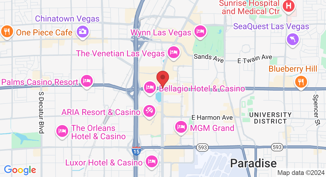 Las Vegas Strip, NV, USA