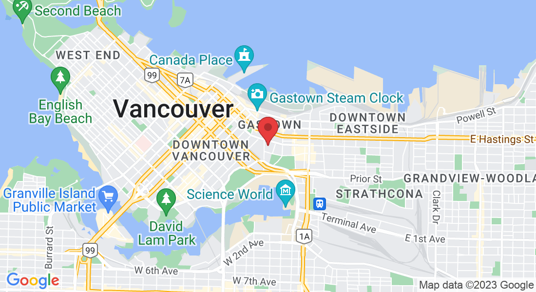 88 W Pender St #1123, Vancouver, BC V6B 6N9, Canada