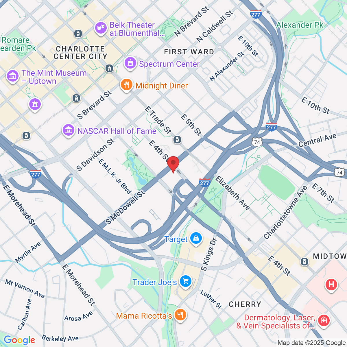 201 S McDowell St, Charlotte, NC 28204, EE. UU.