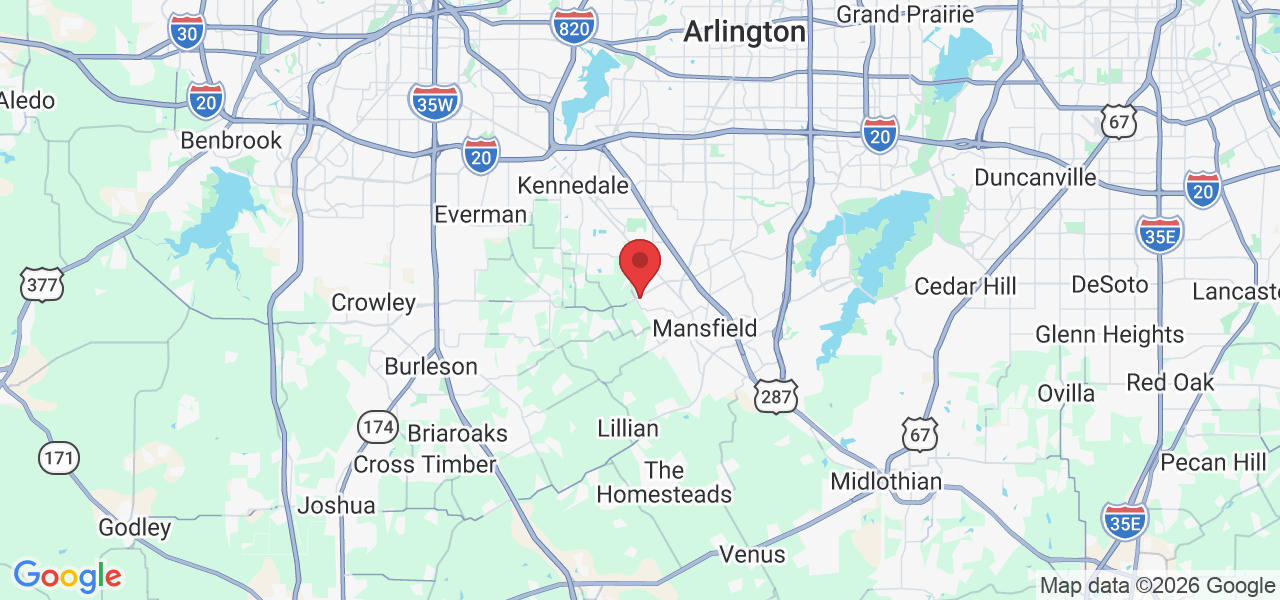 1804 Owen Ct suite 110, Mansfield, TX 76063, USA