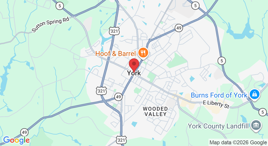 York, SC 29745, USA