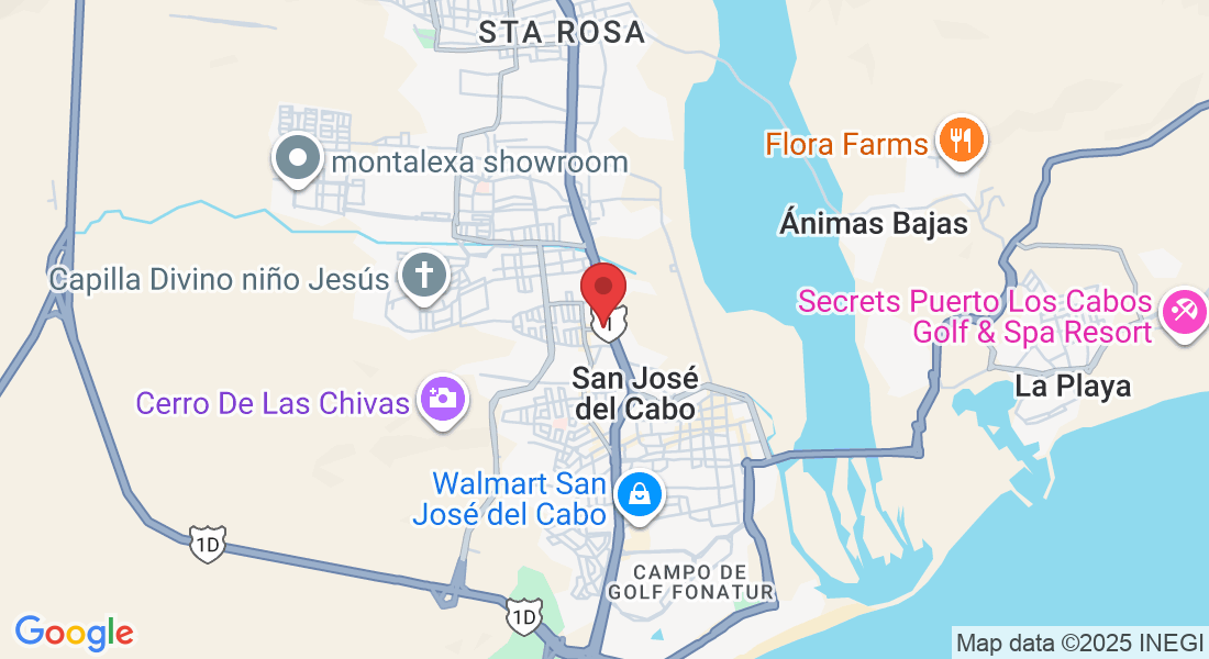 Prof.ª Ángela Ceseña entre carretera transpeninsular y barlovento, El Rosarito, 23407 San José del Cabo, B.C.S., México
